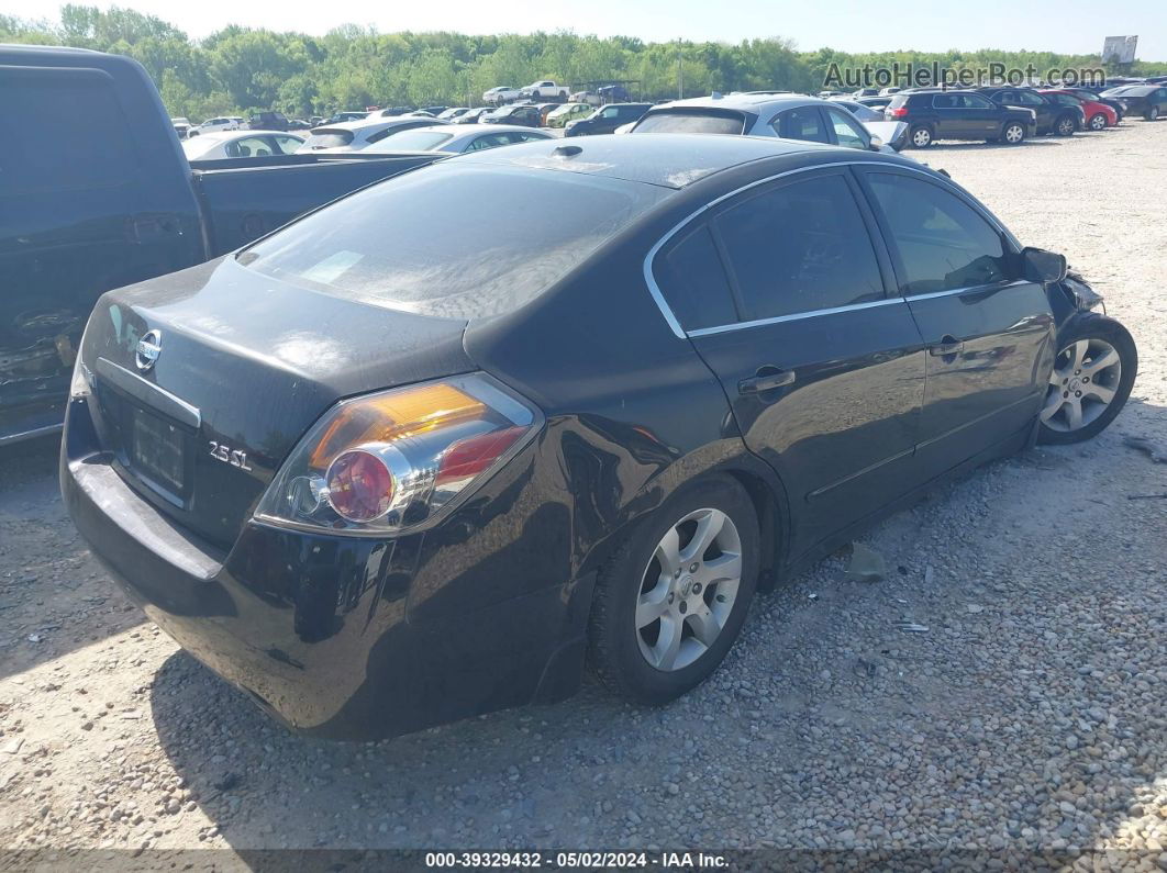 2009 Nissan Altima 2.5 S Black vin: 1N4AL21E89N554846