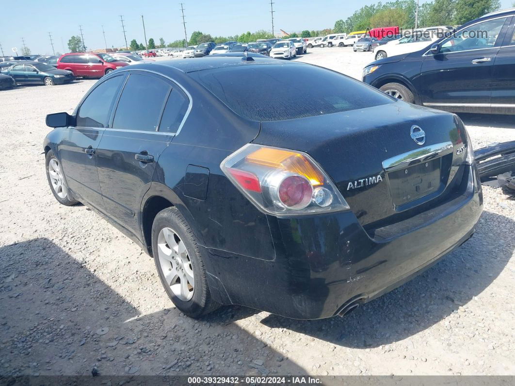 2009 Nissan Altima 2.5 S Black vin: 1N4AL21E89N554846