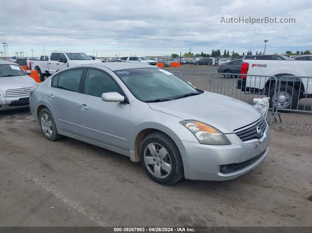 2008 Nissan Altima 2.5 S Silver vin: 1N4AL21E98C121904