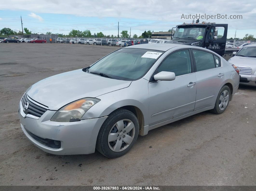 2008 Nissan Altima 2.5 S Silver vin: 1N4AL21E98C121904