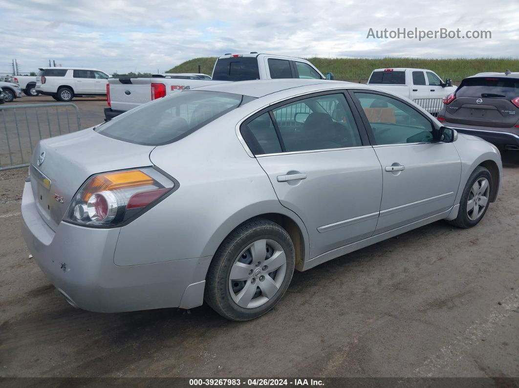 2008 Nissan Altima 2.5 S Silver vin: 1N4AL21E98C121904