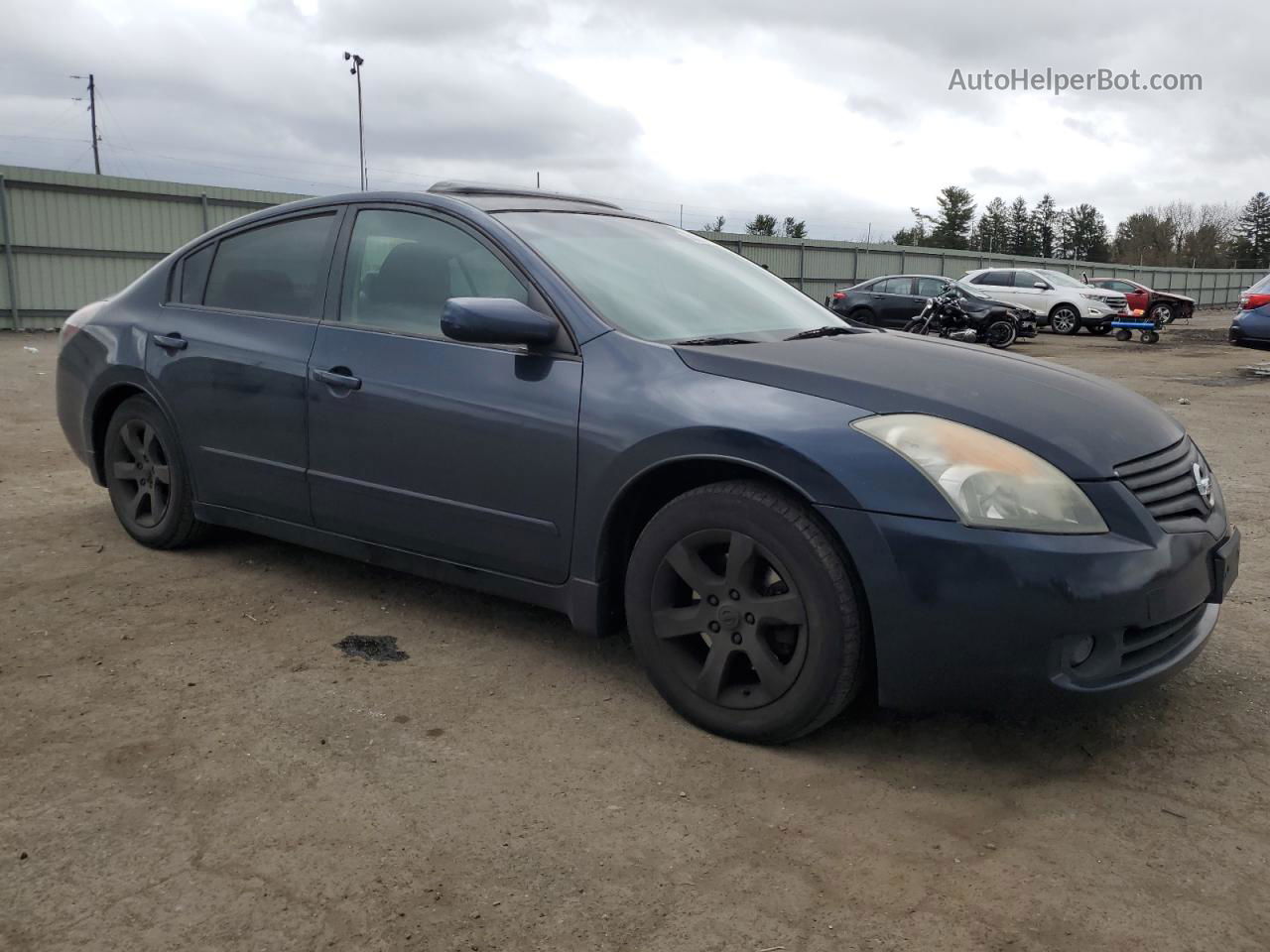 2008 Nissan Altima 2.5 Blue vin: 1N4AL21E98C141800