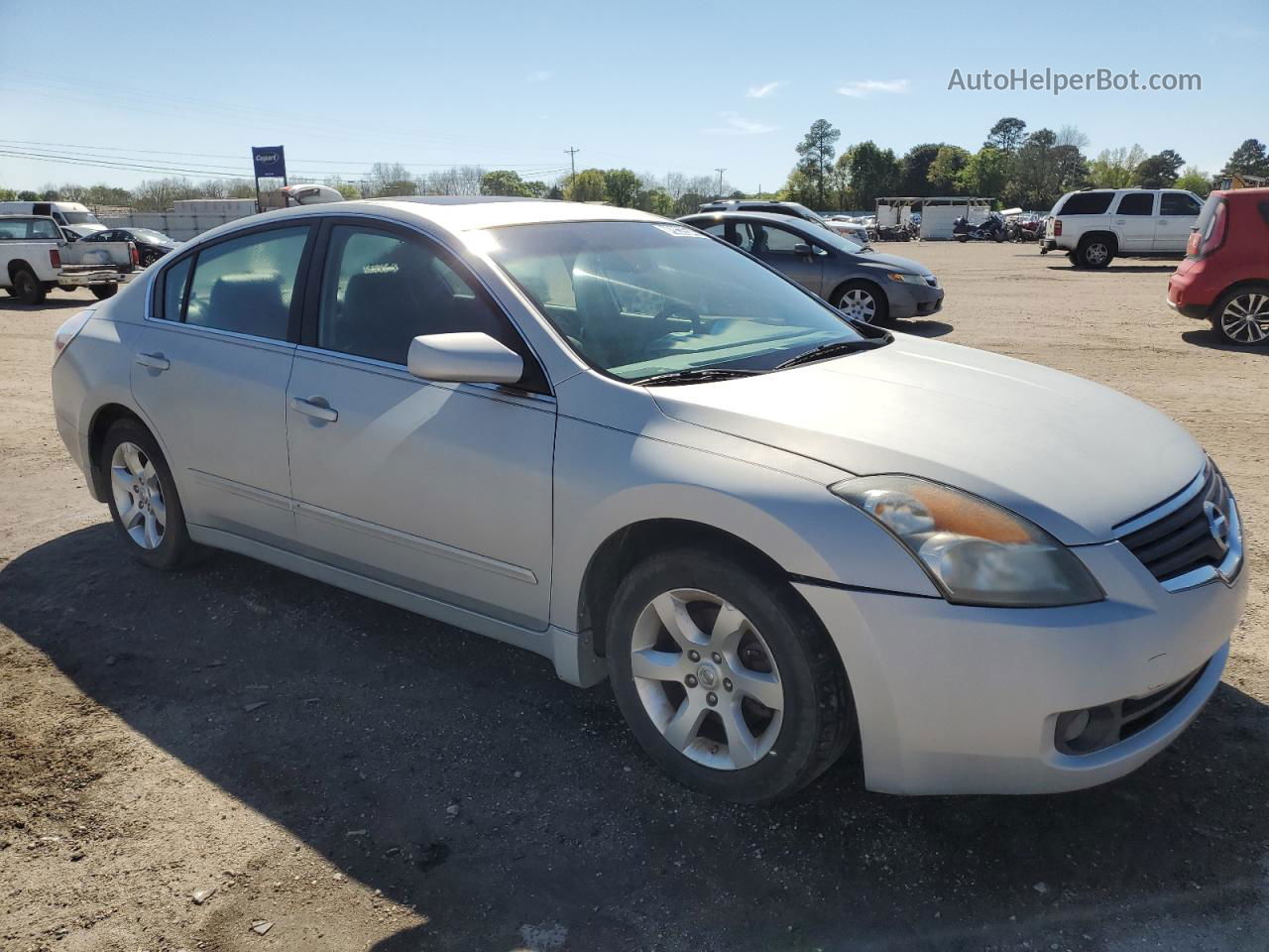 2008 Nissan Altima 2.5 Silver vin: 1N4AL21E98C232646