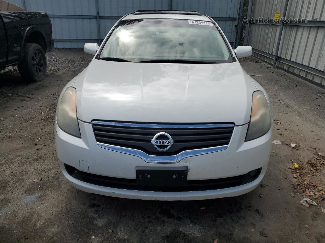 2008 Nissan Altima 2.5 White vin: 1N4AL21E98N454849