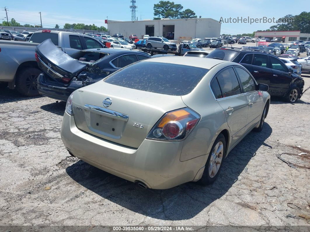 2009 Nissan Altima 2.5 S Beige vin: 1N4AL21E99N403398