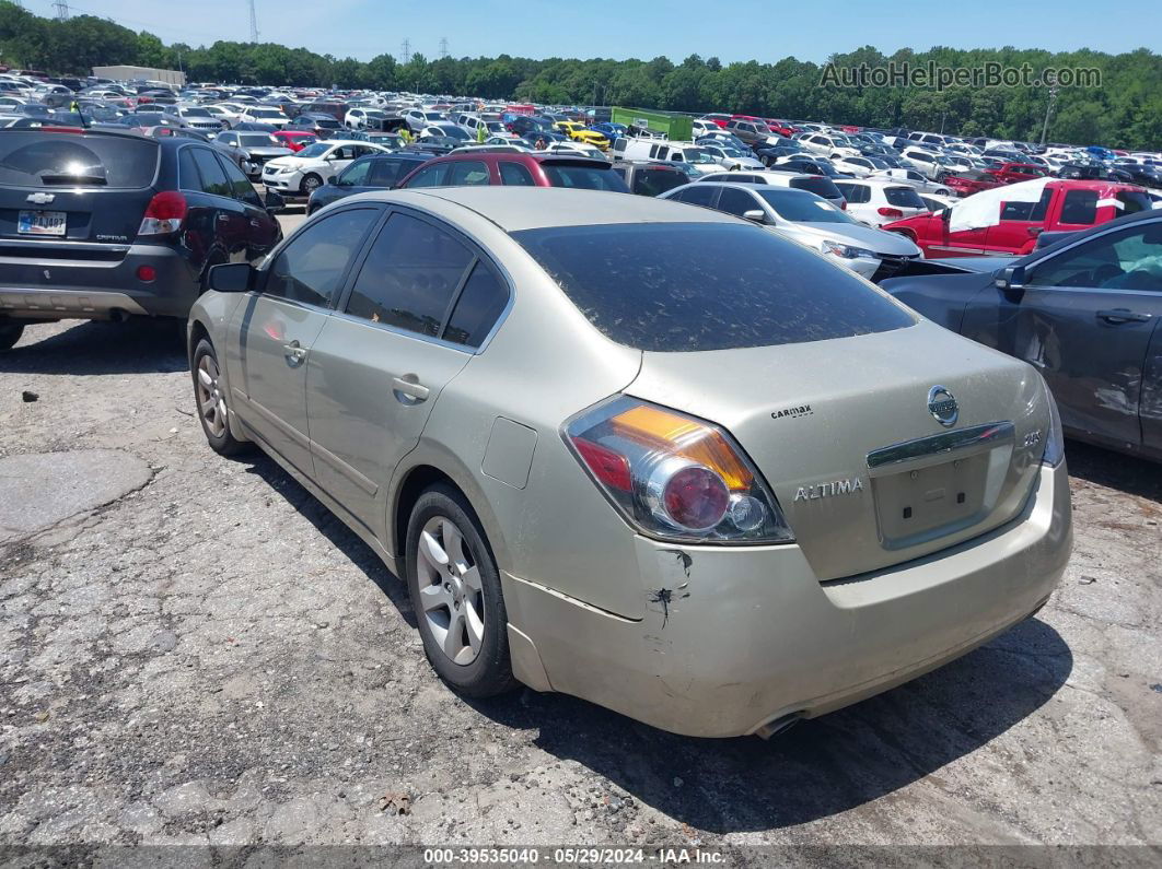 2009 Nissan Altima 2.5 S Beige vin: 1N4AL21E99N403398