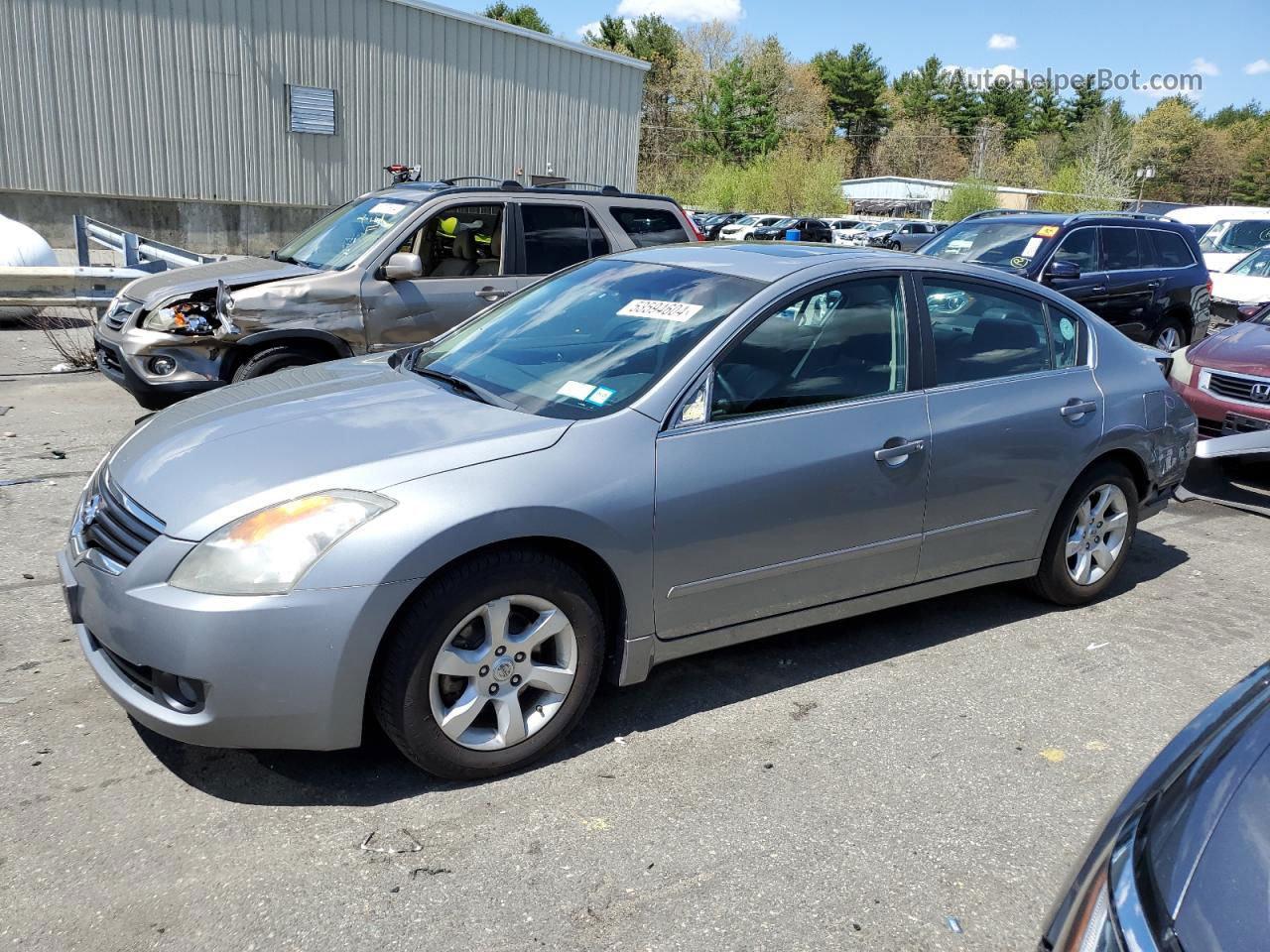 2009 Nissan Altima 2.5 Silver vin: 1N4AL21E99N492048