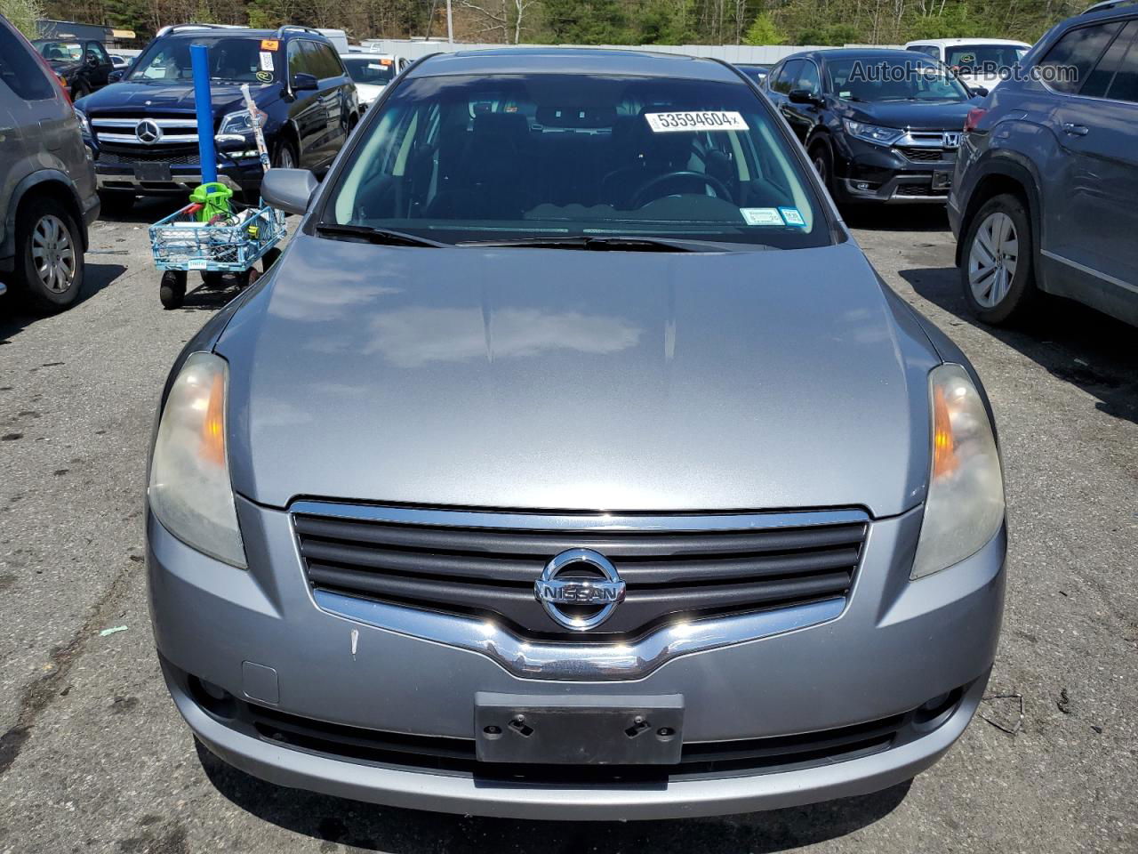 2009 Nissan Altima 2.5 Silver vin: 1N4AL21E99N492048