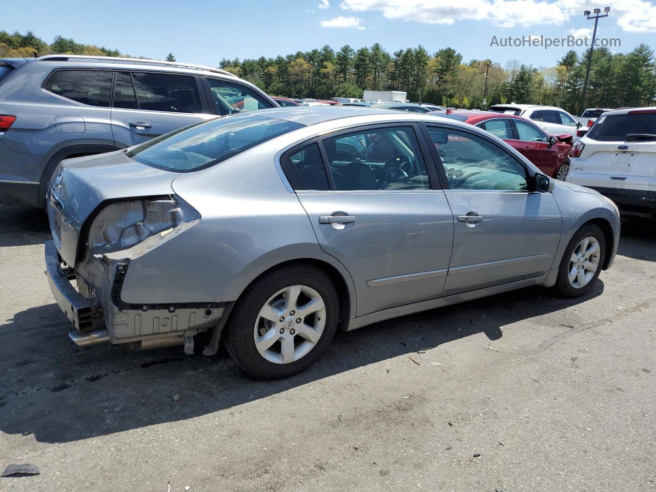 2009 Nissan Altima 2.5 Silver vin: 1N4AL21E99N492048