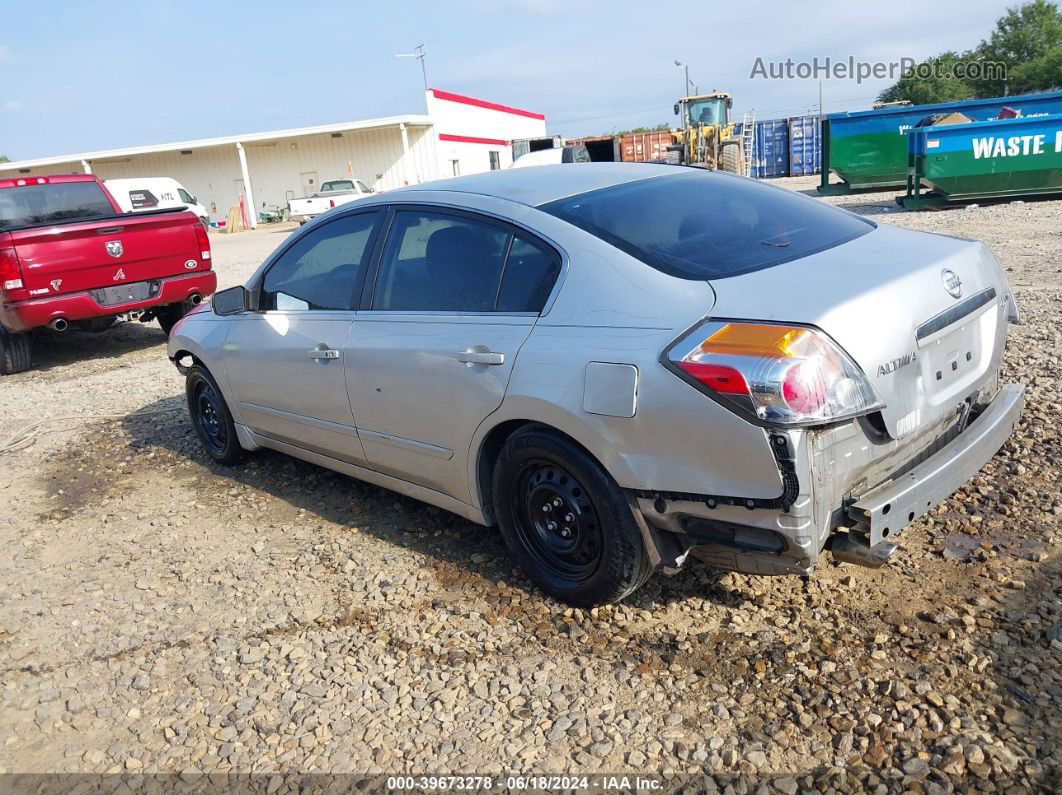 2009 Nissan Altima 2.5 S Silver vin: 1N4AL21E99N524691