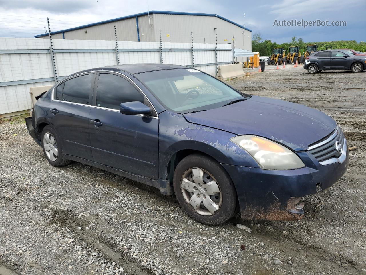 2008 Nissan Altima 2.5 Blue vin: 1N4AL21EX8C121166