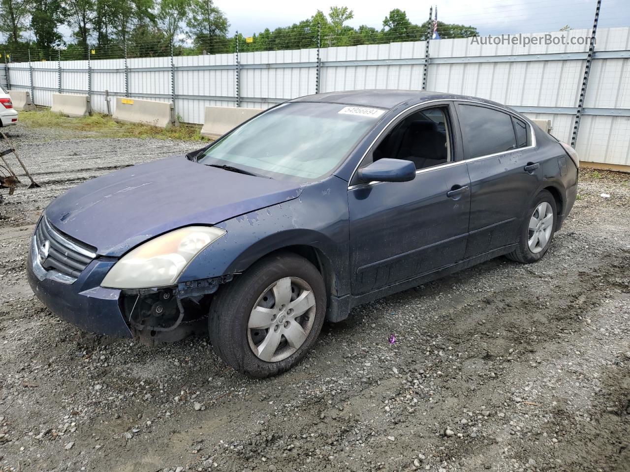 2008 Nissan Altima 2.5 Blue vin: 1N4AL21EX8C121166