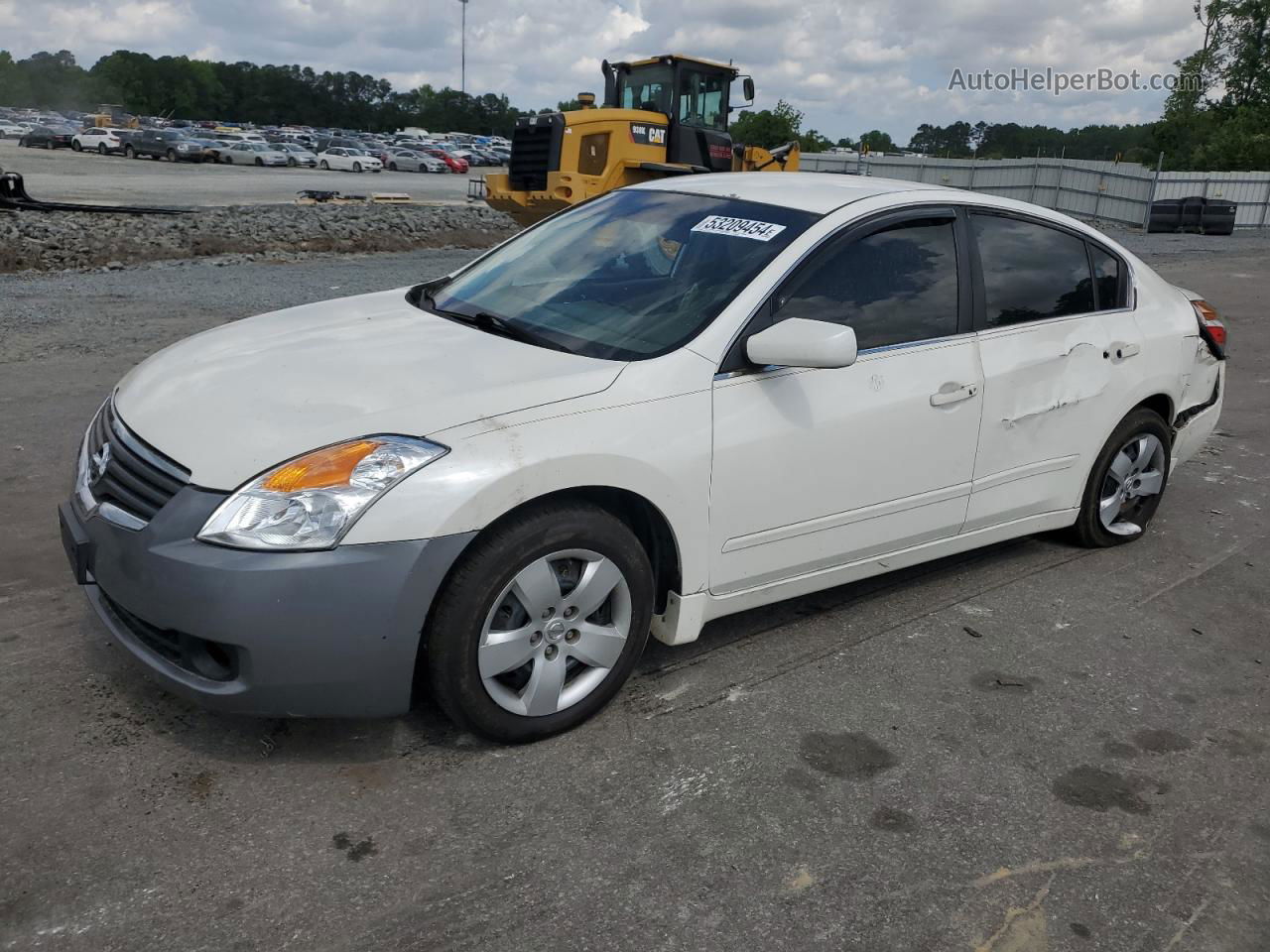 2008 Nissan Altima 2.5 White vin: 1N4AL21EX8C205763