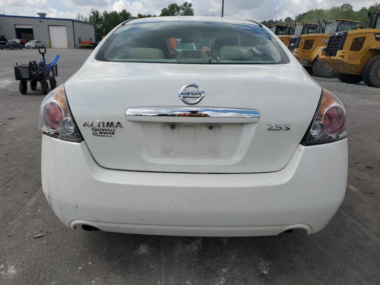 2008 Nissan Altima 2.5 White vin: 1N4AL21EX8C205763