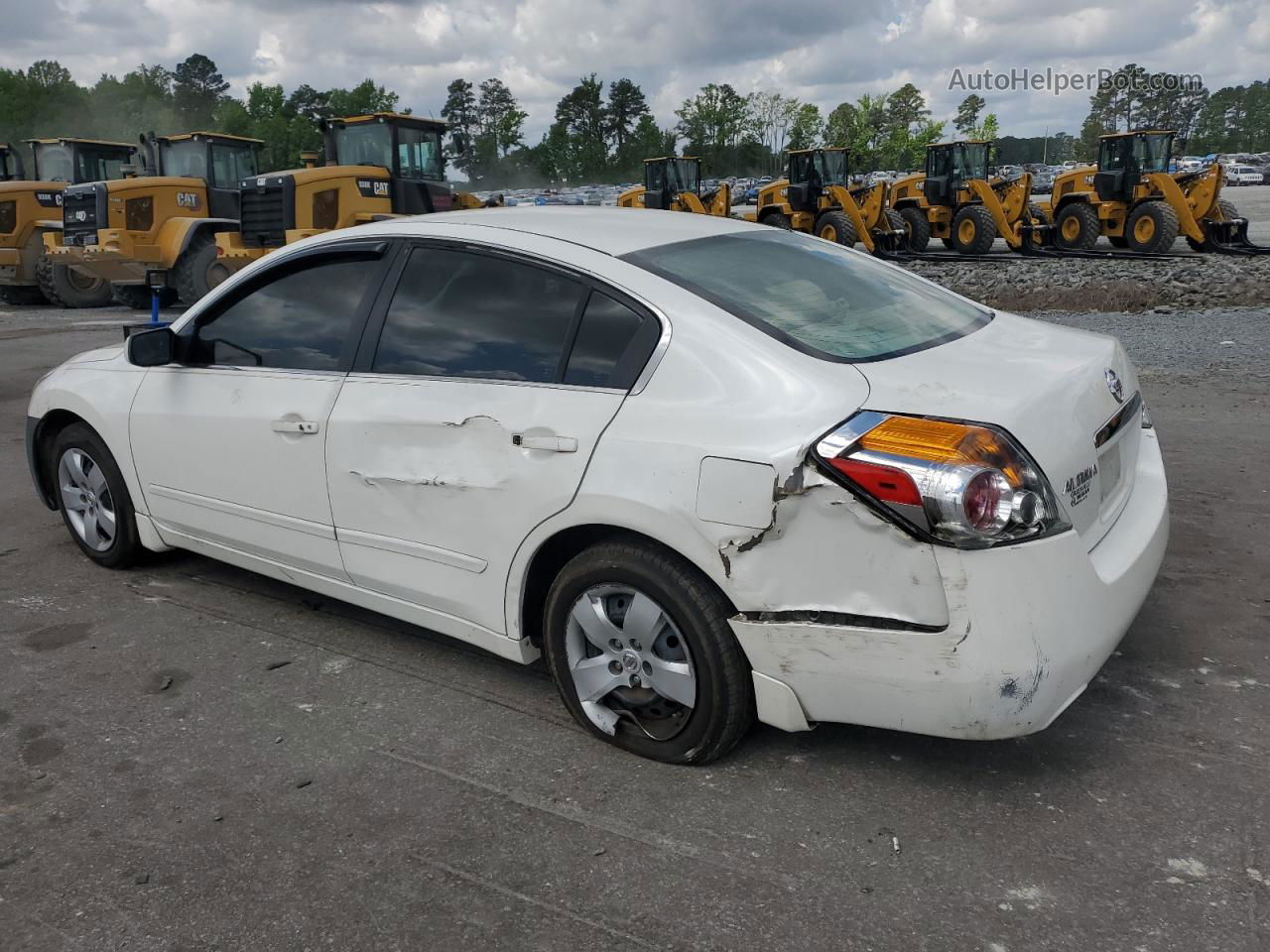 2008 Nissan Altima 2.5 White vin: 1N4AL21EX8C205763