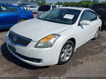 2008 Nissan Altima 2.5 S White vin: 1N4AL21EX8N404767