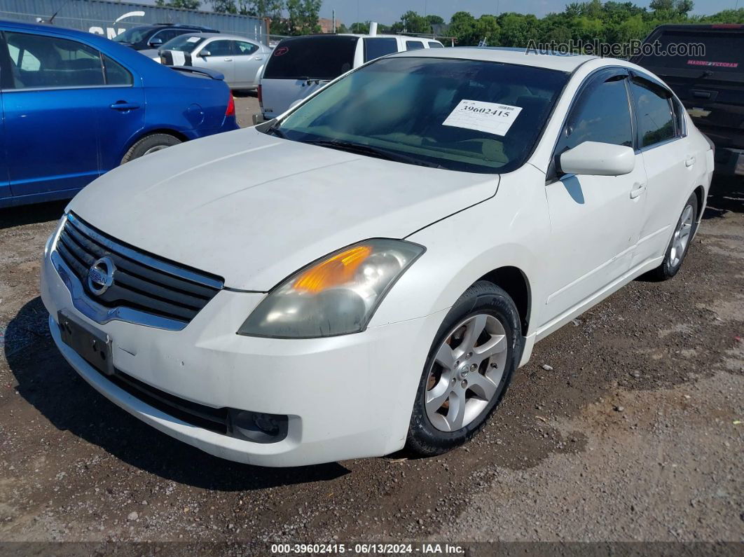 2008 Nissan Altima 2.5 S White vin: 1N4AL21EX8N404767