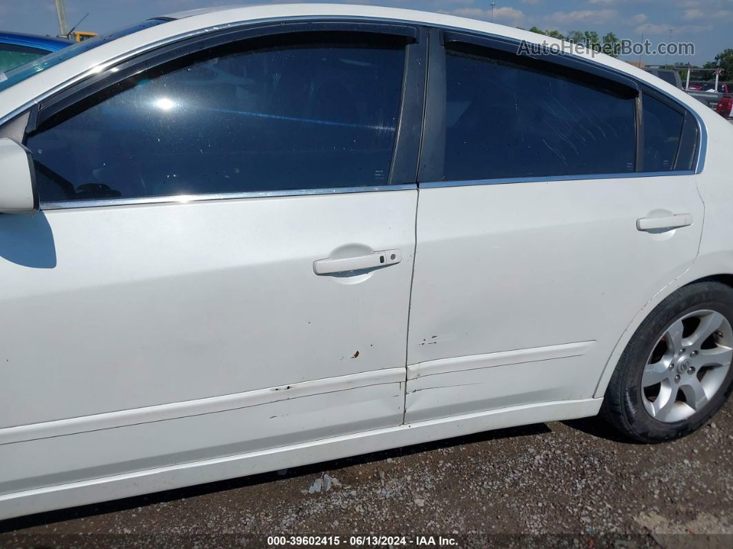 2008 Nissan Altima 2.5 S White vin: 1N4AL21EX8N404767