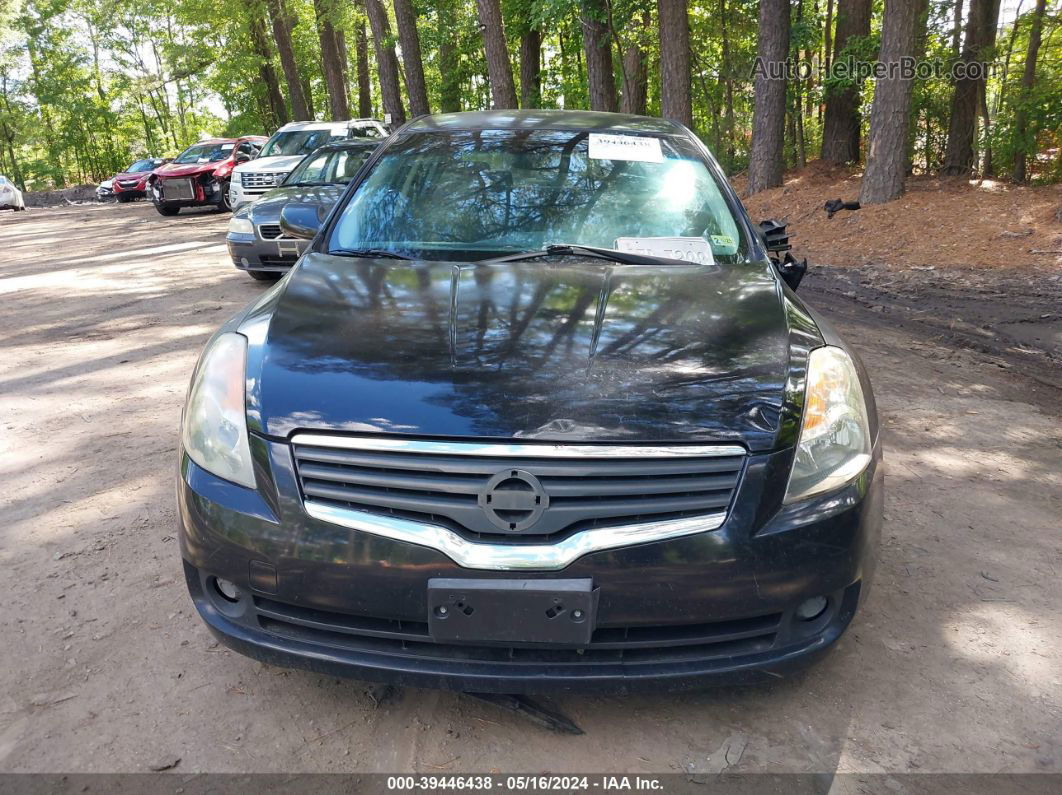 2008 Nissan Altima 2.5 S Black vin: 1N4AL21EX8N500107