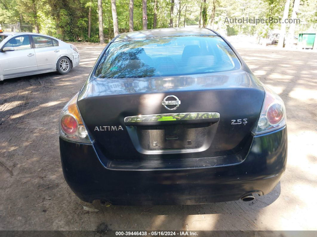 2008 Nissan Altima 2.5 S Black vin: 1N4AL21EX8N500107