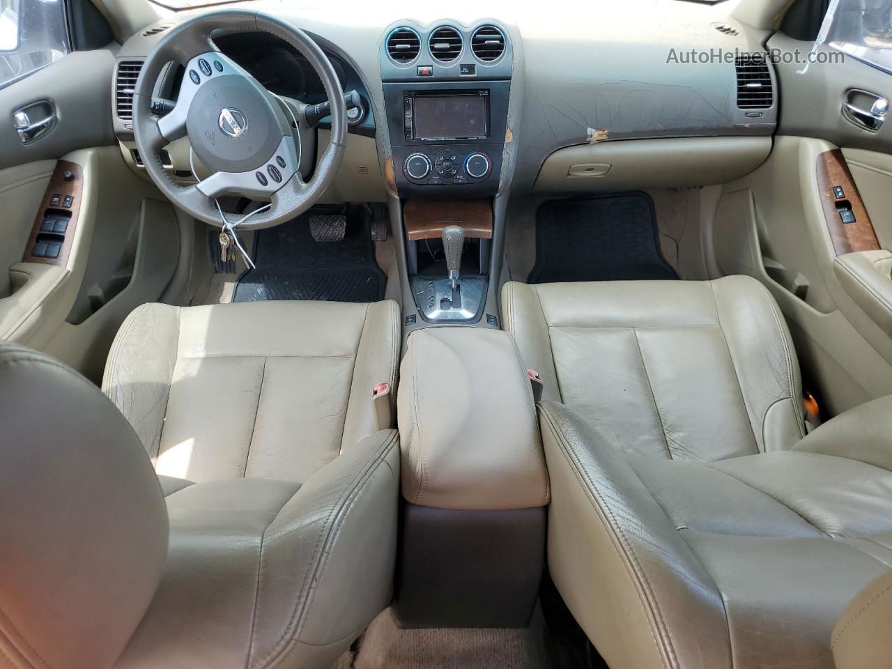 2009 Nissan Altima 2.5 White vin: 1N4AL21EX9N457194