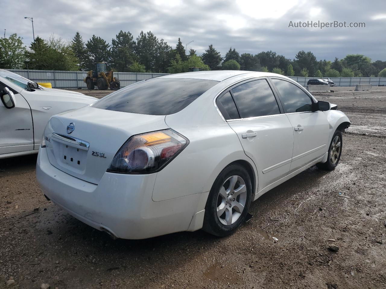 2009 Nissan Altima 2.5 White vin: 1N4AL21EX9N472682