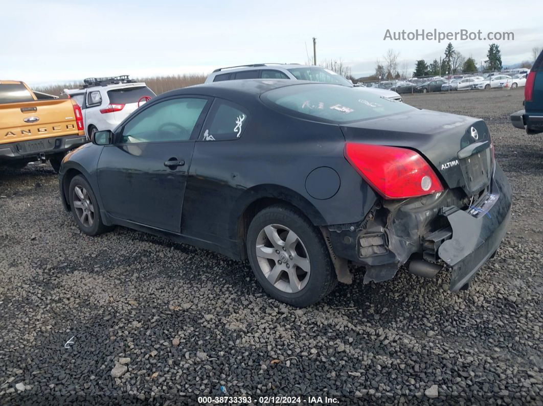 2008 Nissan Altima 2.5 S Black vin: 1N4AL24E08C235575