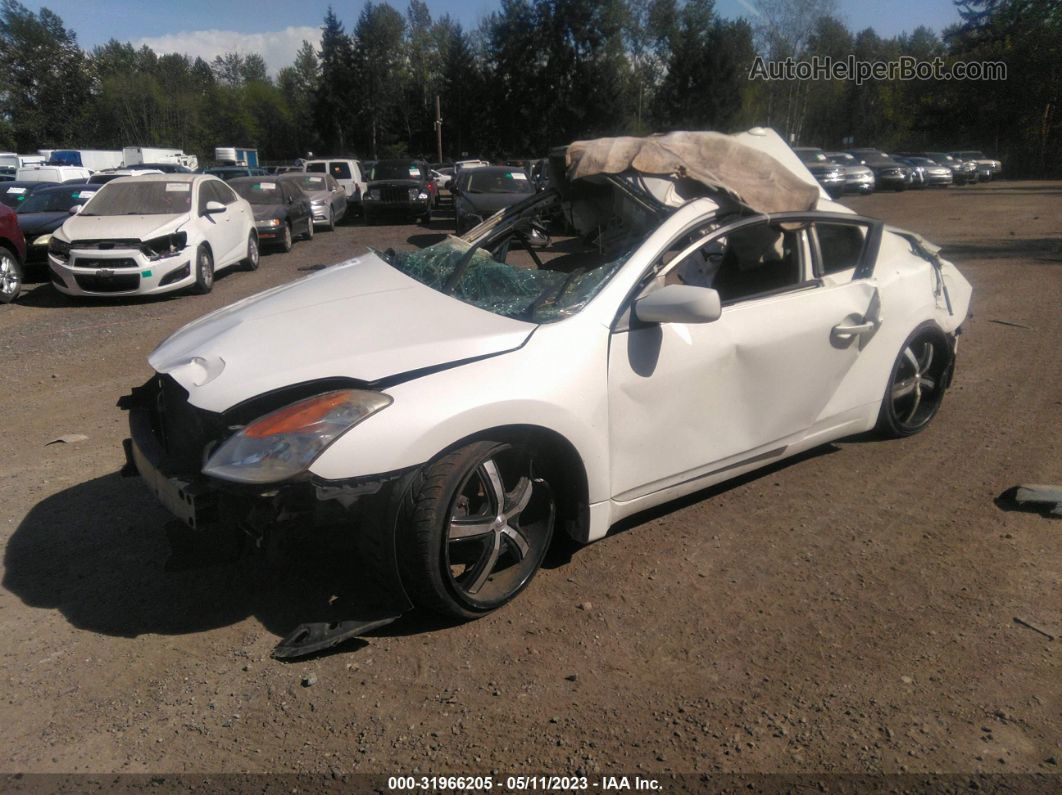 2009 Nissan Altima 2.5 S White vin: 1N4AL24E09C153623