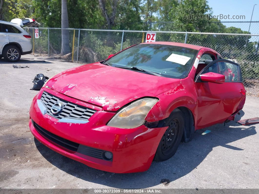 2009 Nissan Altima 2.5 S Красный vin: 1N4AL24E09C200407