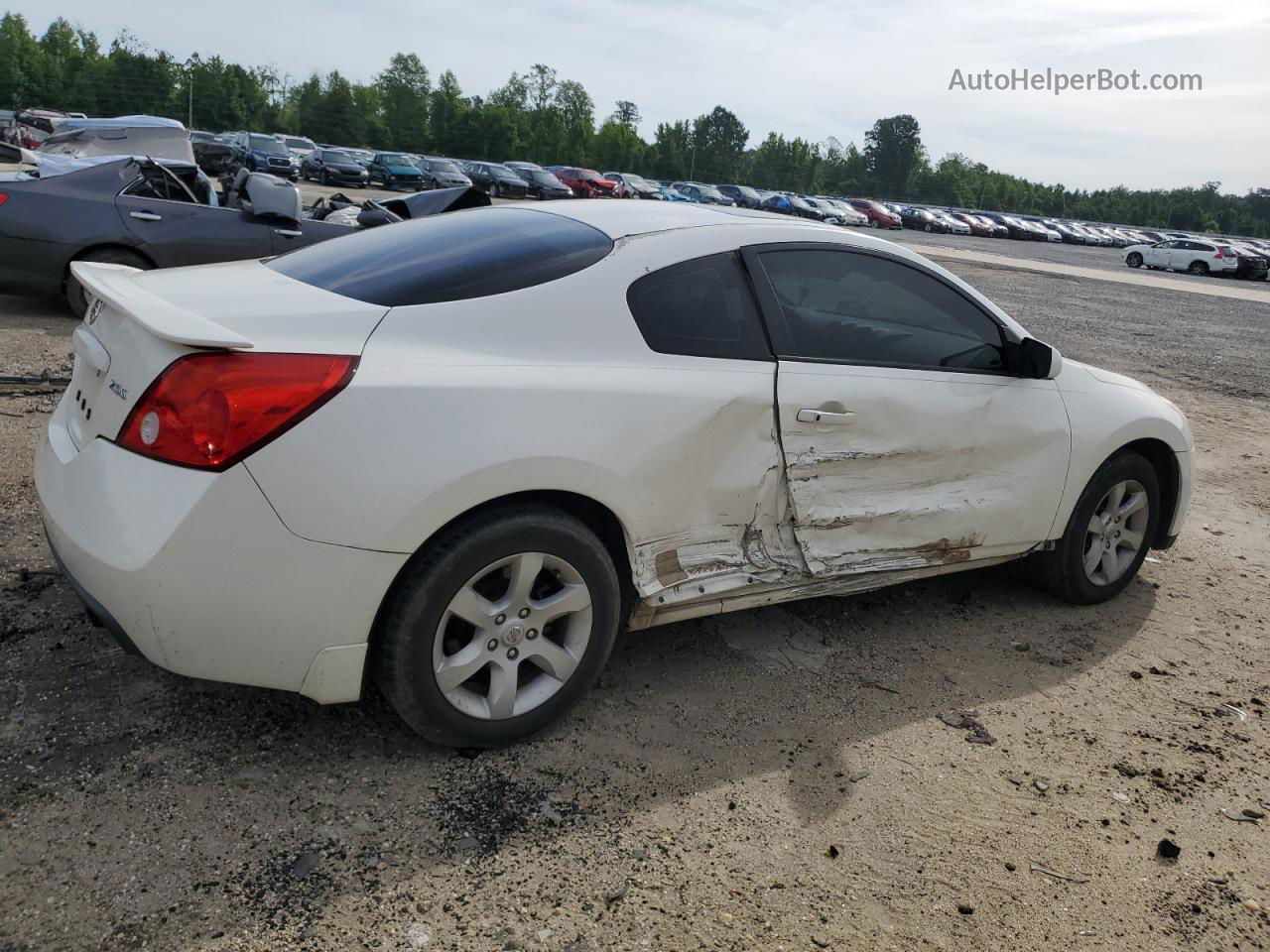 2009 Nissan Altima 2.5s White vin: 1N4AL24E19C182371