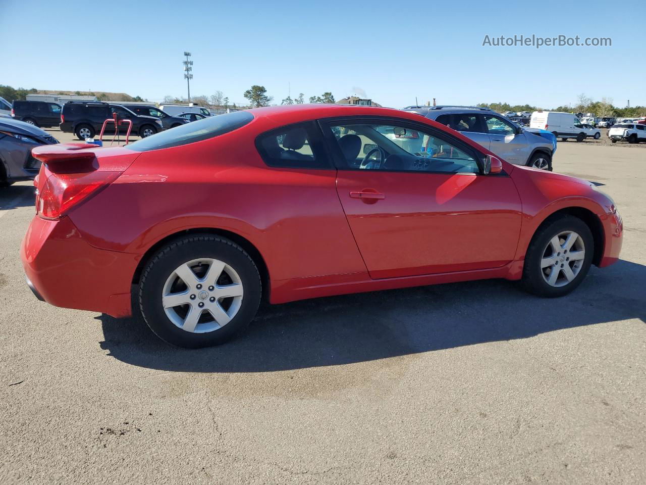 2008 Nissan Altima 2.5s Red vin: 1N4AL24E28C162838