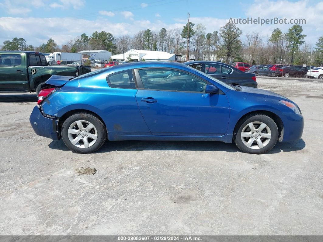 2008 Nissan Altima 2.5 S Blue vin: 1N4AL24E38C167000