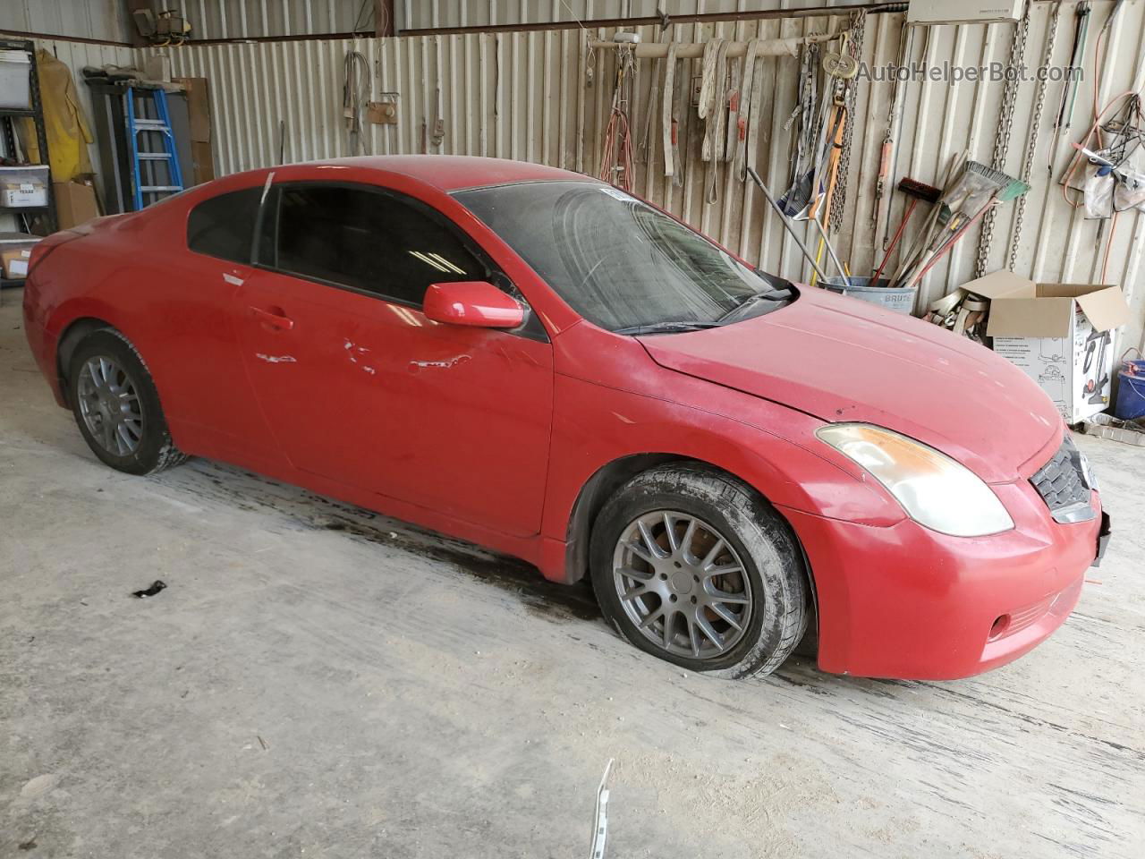 2009 Nissan Altima 2.5s Red vin: 1N4AL24E39C198734