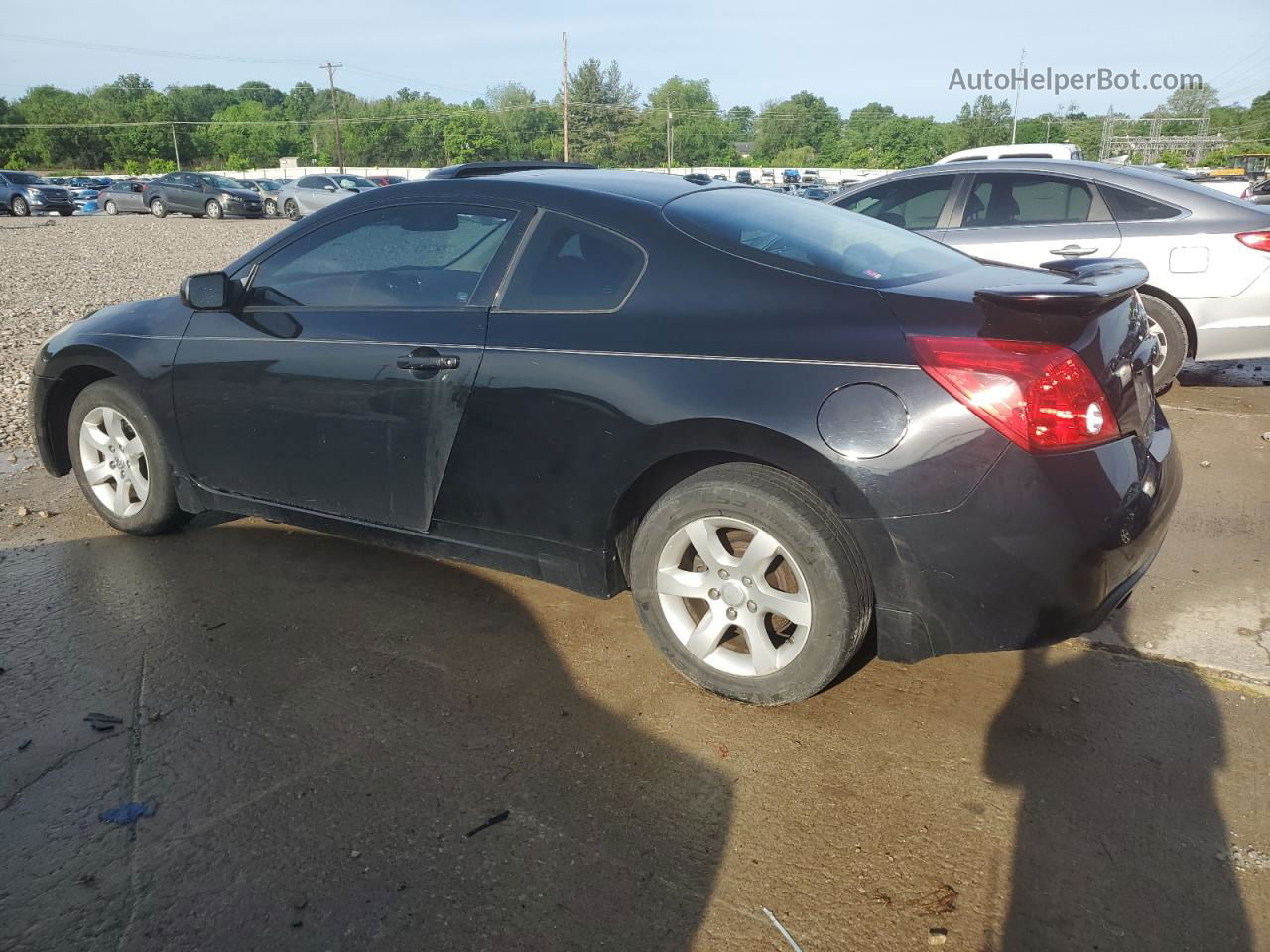 2008 Nissan Altima 2.5s Black vin: 1N4AL24E48C116587