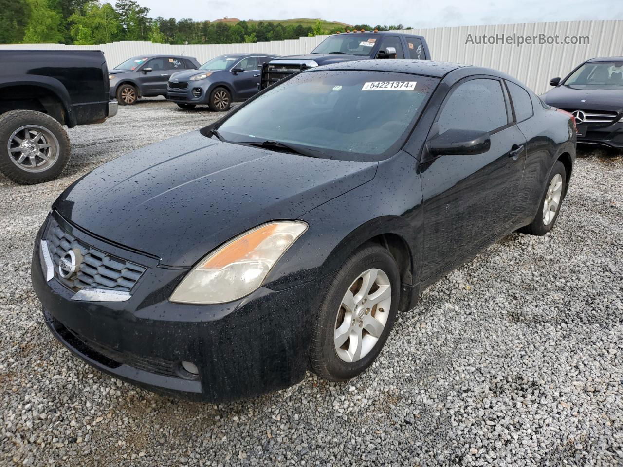 2008 Nissan Altima 2.5s Black vin: 1N4AL24E48C256669