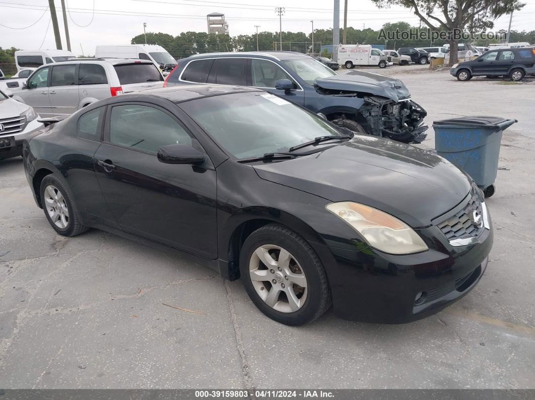 2008 Nissan Altima 2.5 S Black vin: 1N4AL24E48C262004