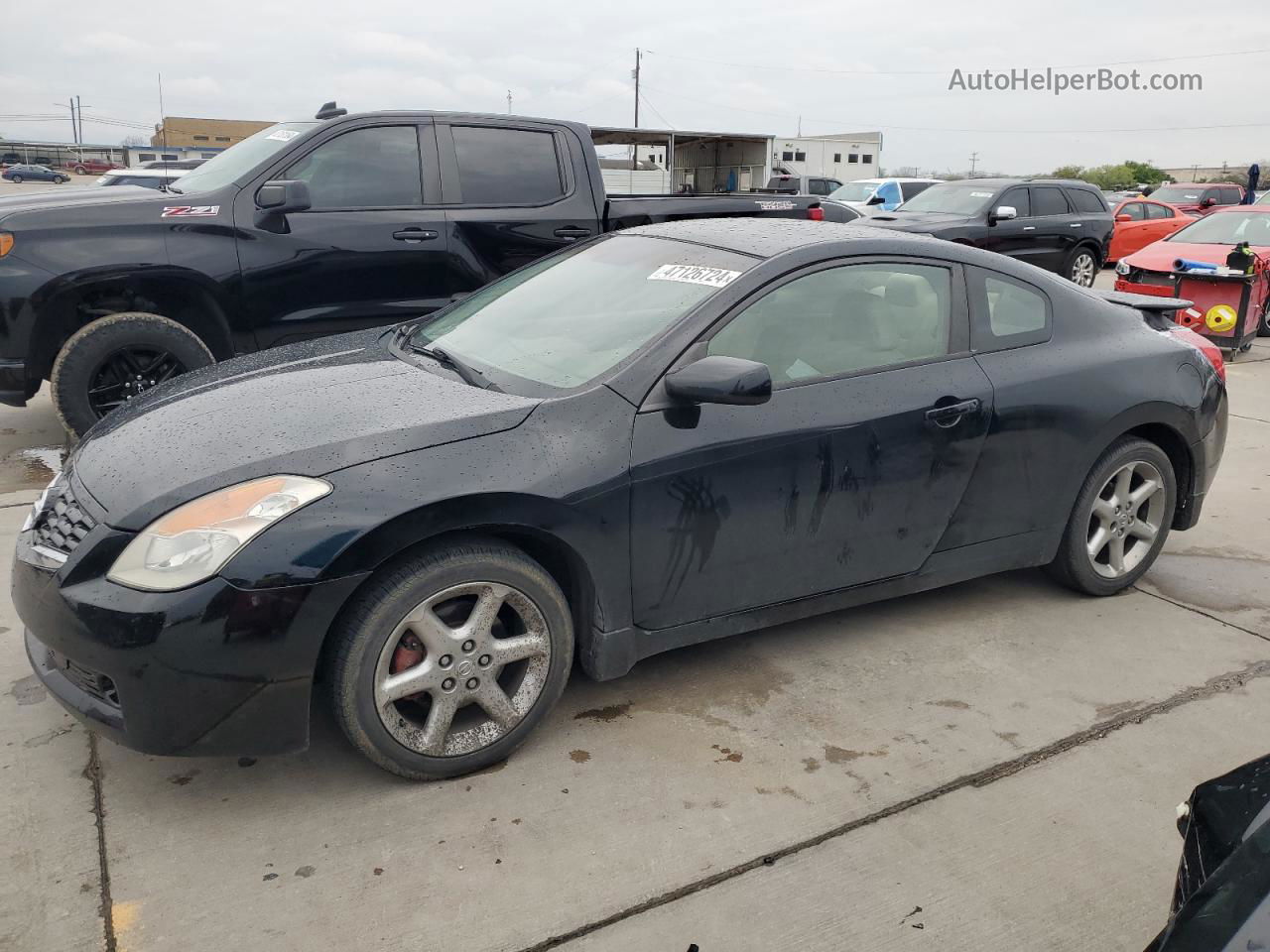 2008 Nissan Altima 2.5s Black vin: 1N4AL24E58C170125