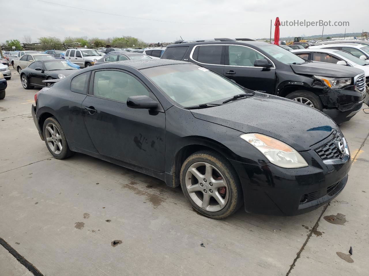 2008 Nissan Altima 2.5s Black vin: 1N4AL24E58C170125