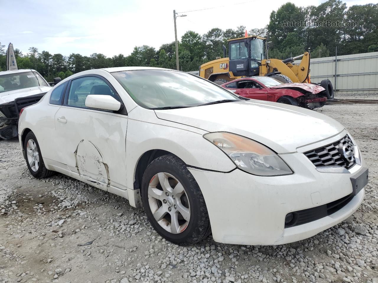 2009 Nissan Altima 2.5s White vin: 1N4AL24E59C137157