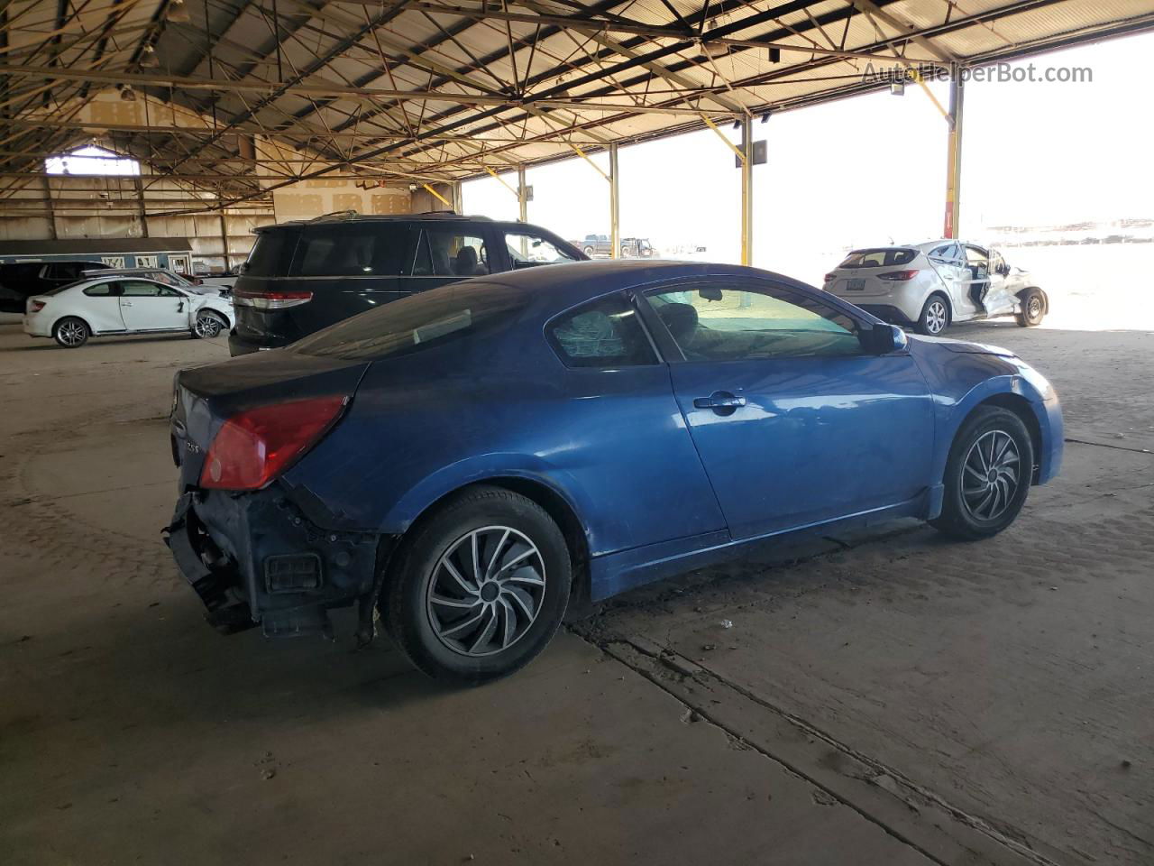 2008 Nissan Altima 2.5s Blue vin: 1N4AL24E68C154001