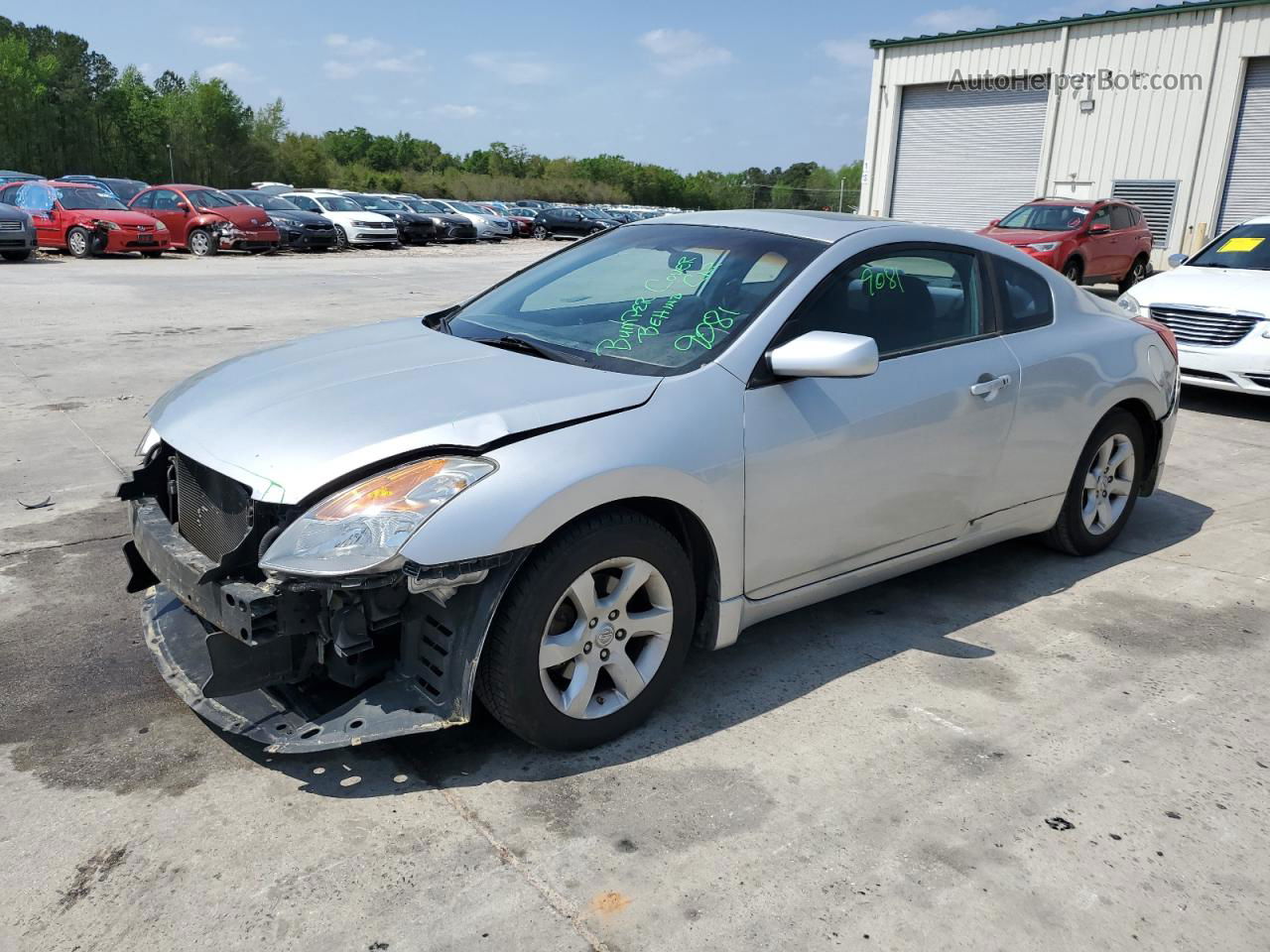 2008 Nissan Altima 2.5s Silver vin: 1N4AL24E68C206002