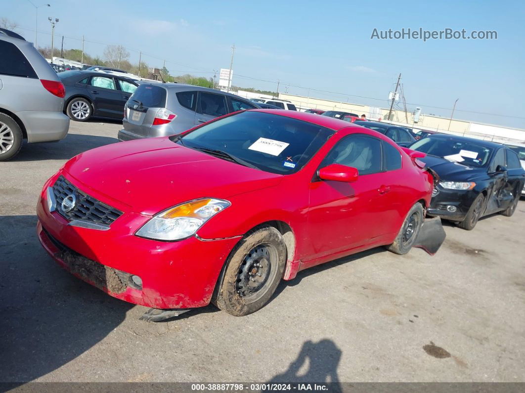 2009 Nissan Altima 2.5 S Red vin: 1N4AL24E69C178879