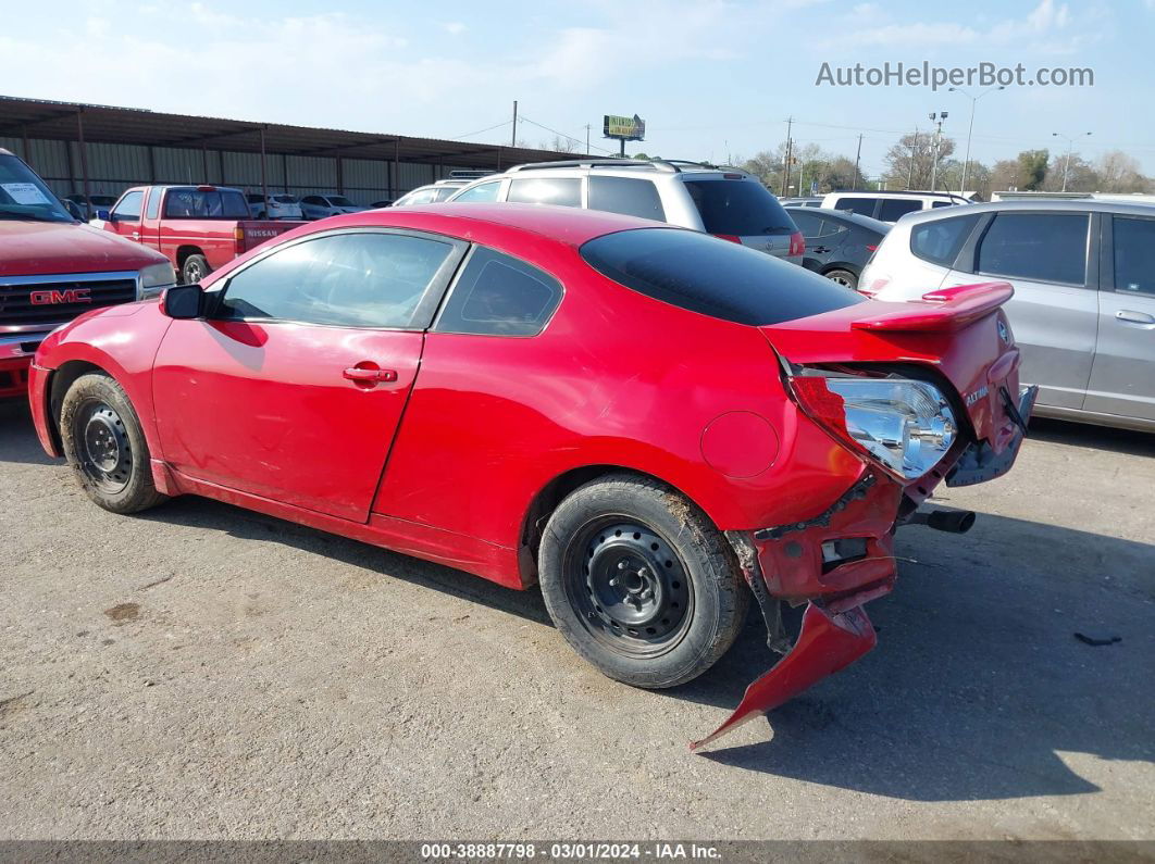 2009 Nissan Altima 2.5 S Red vin: 1N4AL24E69C178879