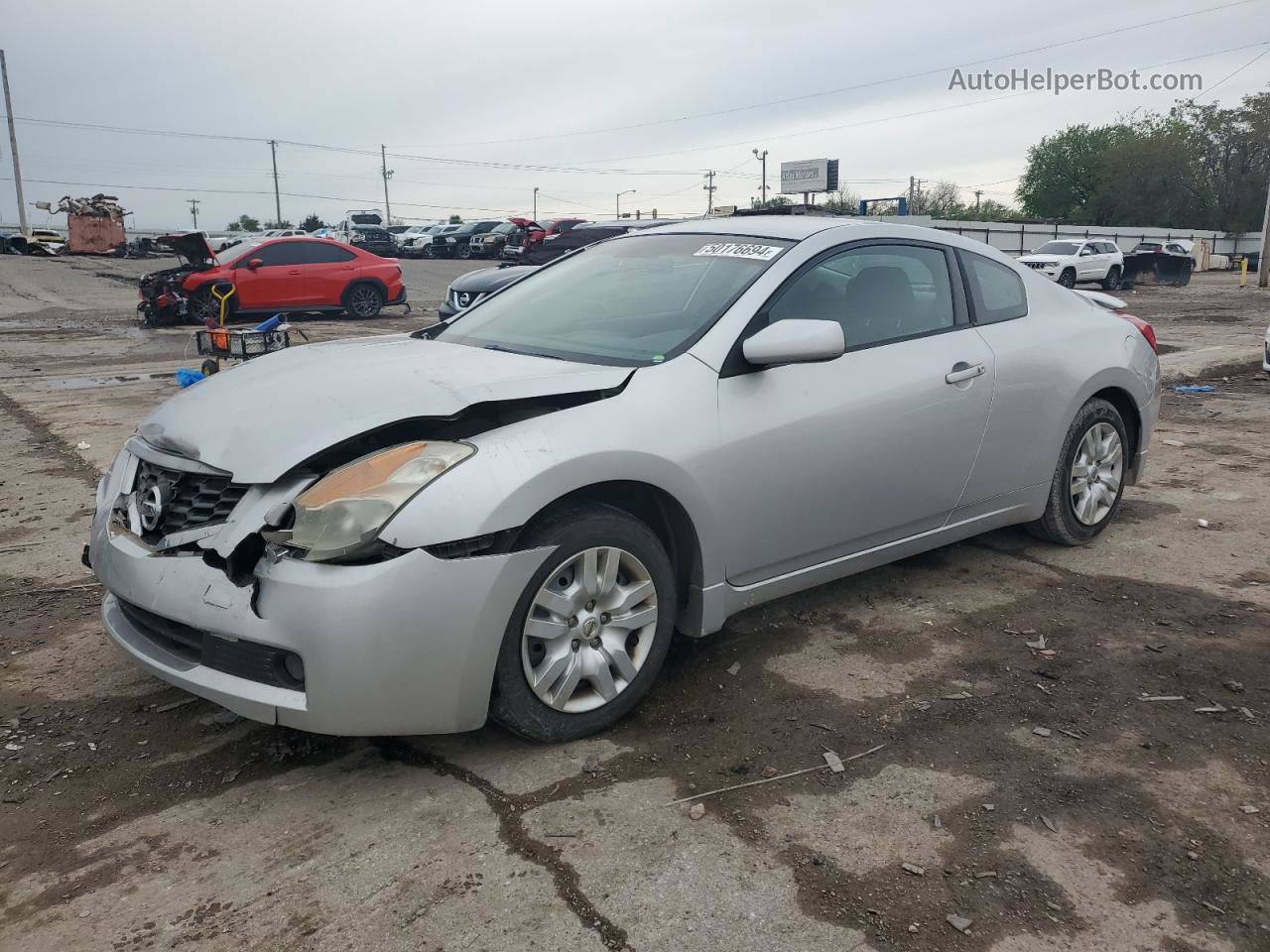 2009 Nissan Altima 2.5s Silver vin: 1N4AL24E89C166622