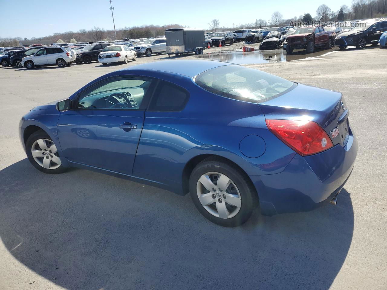 2008 Nissan Altima 2.5s Blue vin: 1N4AL24EX8C270138