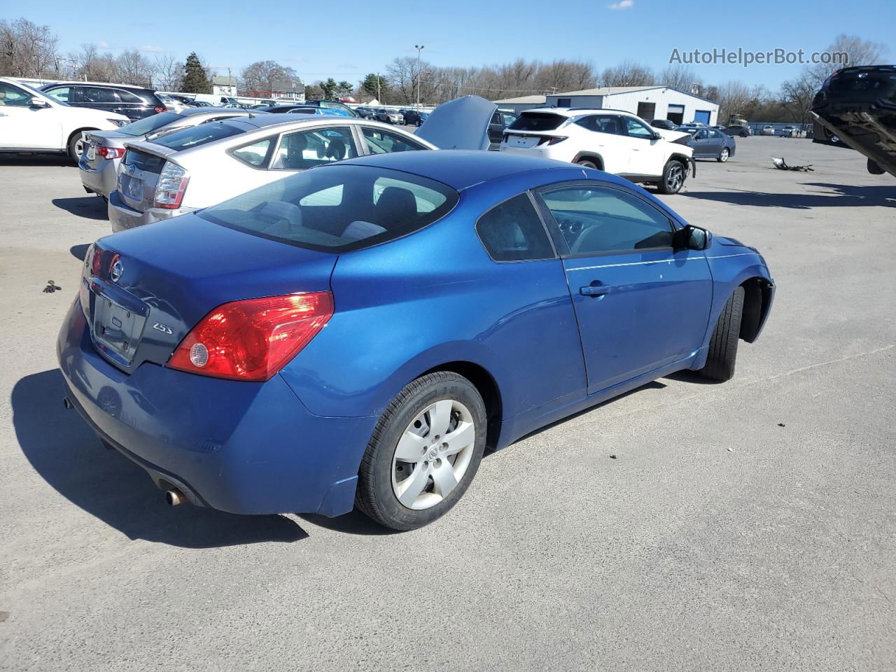 2008 Nissan Altima 2.5s Blue vin: 1N4AL24EX8C270138