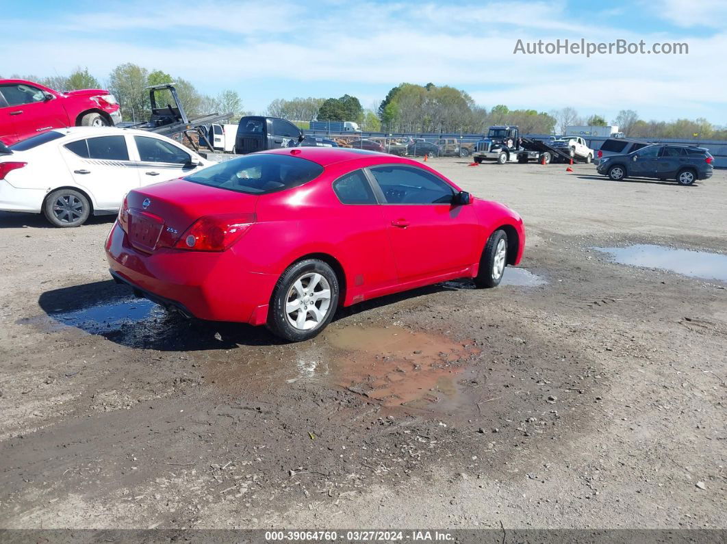 2009 Nissan Altima 2.5 S Red vin: 1N4AL24EX9C155718