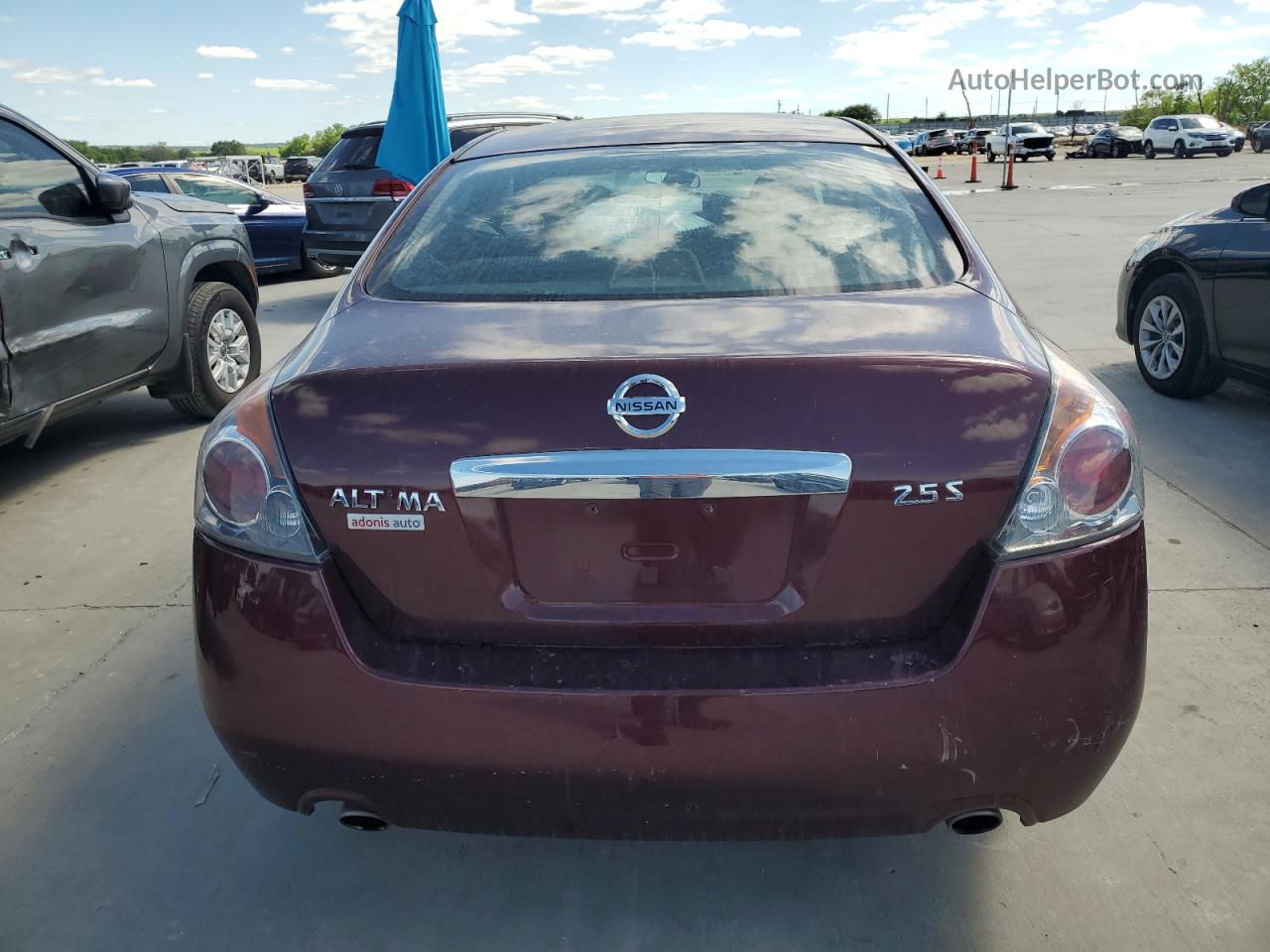 2011 Nissan Altima Base Maroon vin: 1N4AL2AP0BC147980