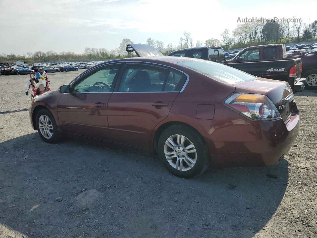 2011 Nissan Altima Base Burgundy vin: 1N4AL2AP0BN500299