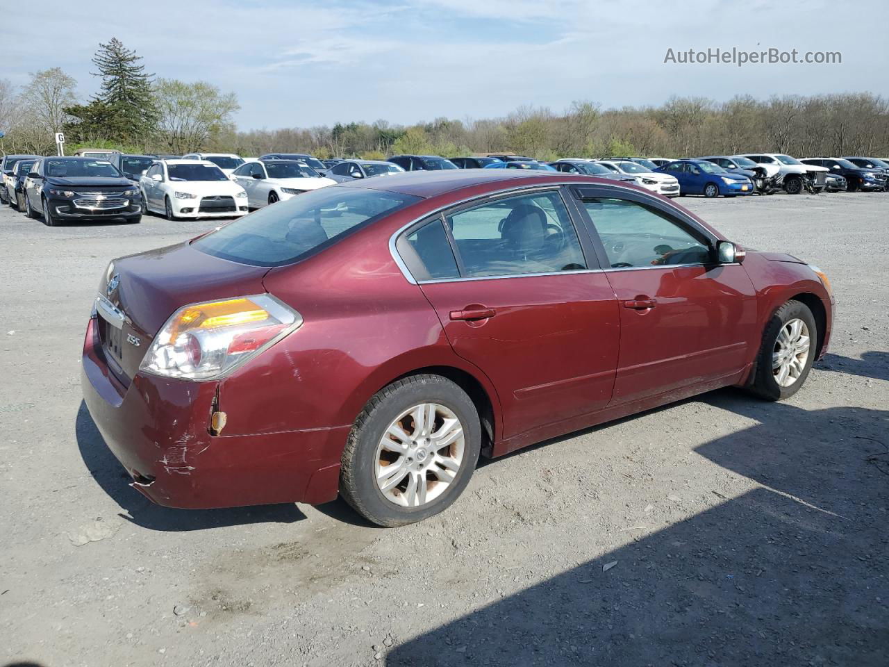 2011 Nissan Altima Base Burgundy vin: 1N4AL2AP0BN500299